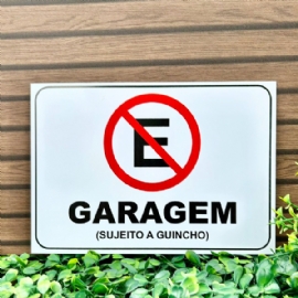 PLACA PVC  GARAGEM DECORCHIC