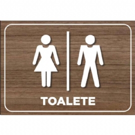 PLACA PVC TOALETE DECORCHIC
