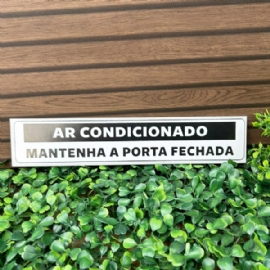 PLACA PVC 5X25 CM  AR CONDICIONADO DECORCHIC