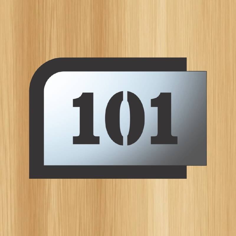 Nmeros para Apartamento 101-106