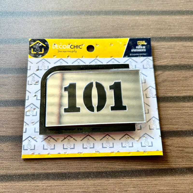 Nmeros para Apartamento 101-106